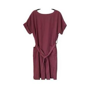 Aritzia Babaton Albin Dress In Dark Berry Size Medium Women’s